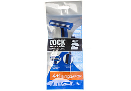 Станок для бритья Docland Light мужской  2лезвия 5 штук