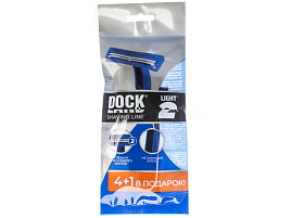 Станок для бритья Docland Light мужской  2лезвия 5 штук