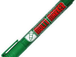 Маркер Crown CPM-800 зеленый перман. MULTI MARKER круглый 3мм.