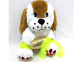 Мягкая игрушка Собака с конфетой Б.98