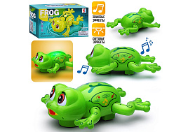Игрушка на батарейках YJ-3066 Лягушка