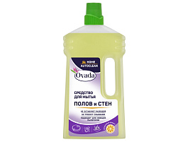 Средство для пола Ovada 1л Цитрус д.стен и моющих пылесосов