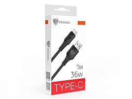 Кабель USB(A)-Tupe-C BY 931-609 черный
