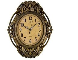 Часы настенные Atlantis 46*37 TLD-35189A коричневые