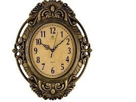 Часы настенные Atlantis 46*37 TLD-35189A коричневые