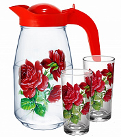 Набор для воды 3пр. 1607/2-Д Роза