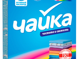 Стиральный порошок Чайка 400г автомат Колор.Северное сияние.