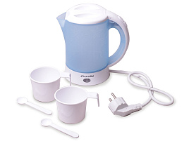 Электрочайник Kamile KL-1718B 0.6л. с чашками