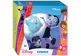 Кубики 9шт 87196 "Disney.Узнавайка"