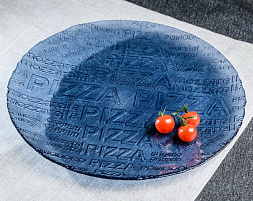 Блюдо стекло 35см 888-Н7 Ночное небо