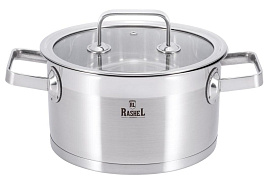 Кастрюля нержавейка 2л R-200W Rashel с/кр