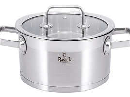 Кастрюля нержавейка 2л R-200W Rashel с/кр