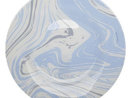 Тарелка обеденная 26см 10328 Blue Lava 0246