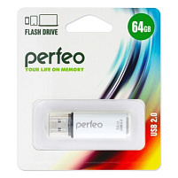 Флеш-драйв Perfeo USB 64Gb C13 белый