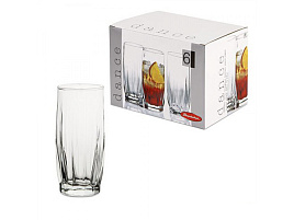 Набор стаканов 6шт 42868 Данс выс. 315мл 3992