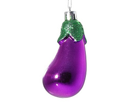 Фигурка Баклажан 10514338 фиолетовый 1шт