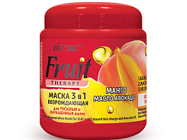 Маска для волос Белита Fruit Terapy Возражд. 3в1 Манго и мас.авакадо д.тус.и ок.в. 450мл 9034