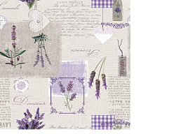 Клеенка столовая Silvano 1,4*20м ПВХ FUSION на нетк. основе 81008/3577