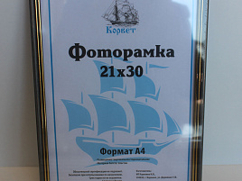 Ф/рамка 21*30 1401W-422A пластик