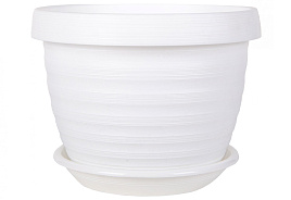 Кашпо цветочное 2л Толедо 065117/8088 фраппе с/п