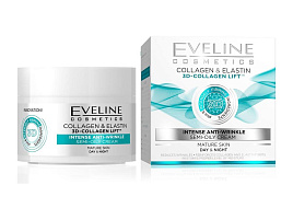 Крем для лица Эвелина 6 Компонентов 50мл.Коллаген+эластичность омоложивающий