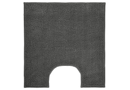 Коврик для туалета 60*55 SPA 24268 серый