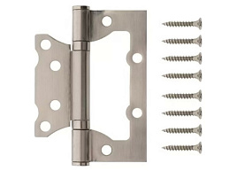 Петля дверная универсальная 10*7,5 матовый хром 29171/4481