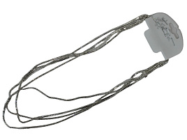 Колье К314S золото/серебро