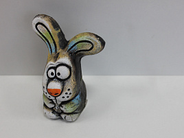 Статуэтка Зайка Ушко (шамот)