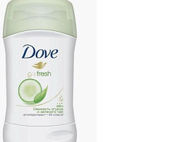 Дезодорант Dove 40мл стик Прикосновение свежести(Uniliver)5662