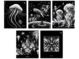 Тетрадь 48л.  Т5ск48 59405 "Медуза", эконом