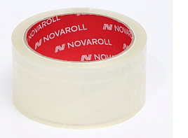 Скотч 50*66 (66м) NovaRoll 38мкм прозрачный