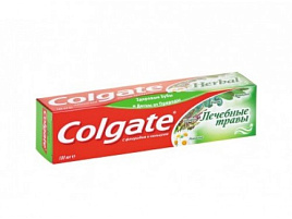 Зубная паста Колгейт 100мл Леч.травы отбел(С/Р)2494