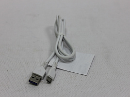 Кабель для телефона Micro USB резиновый б/уп