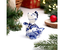 Сувенир Гжель Дракон Рей