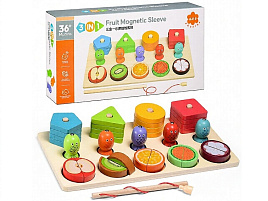 Логическая игрушка D2171 Фруктовая рыбалка