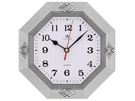 Часы настенные Atlantis 23*23 TLD-6052 серебро
