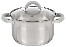 Кастрюля нержавейка 3,9л 009388/3467 Mallony Felicita индукция