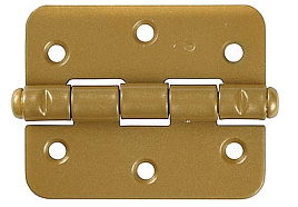 Петля дверная универсальная 60мм 37633-60 ПН-60 золотой металлик