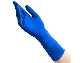 Перчатки резиновые латекс 25пар HIGH-RISK XL