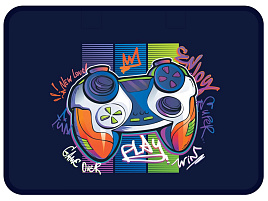 Папка для тетрадей ArtSpace ПТЛ-14_4_60152 с ручками А4 "Let's Play", пластик, на молнии, 70мм