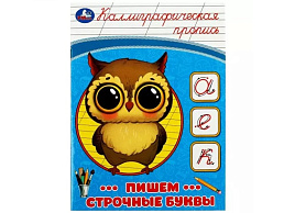 Книга КАЛЛИГРАФИЧЕСКАЯ ПРОПИСЬ 8751-9 Пишем строчные буквы