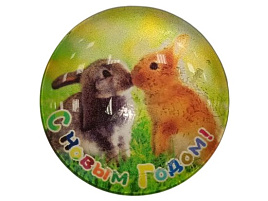 Магнит НТ-51 Кролик (стекло)