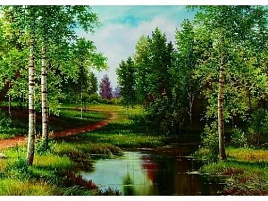 Картина полиграф 50*70 Сюжет Природа