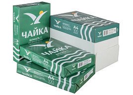 Бумага Чайка А4, Марка С, 500л.
