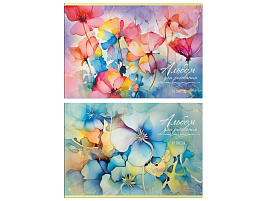 Альбом для рисования 40л. BG АР4ск40 58153 "Цветочная фантазия"