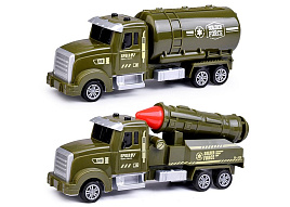 Набор инерционных Машин YM-E53 Военная фура 2шт