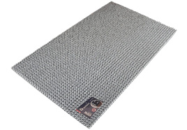 Коврик придверный 45*60 щетина серый 485075/705