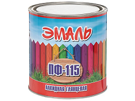 Эмаль ПФ-115 синяя 2.6кг Zabor