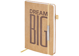 Ежедневник А5 BRAUBERG 116216 "BeStyle", под кожу, резинка, держатель, 160 л., песочный